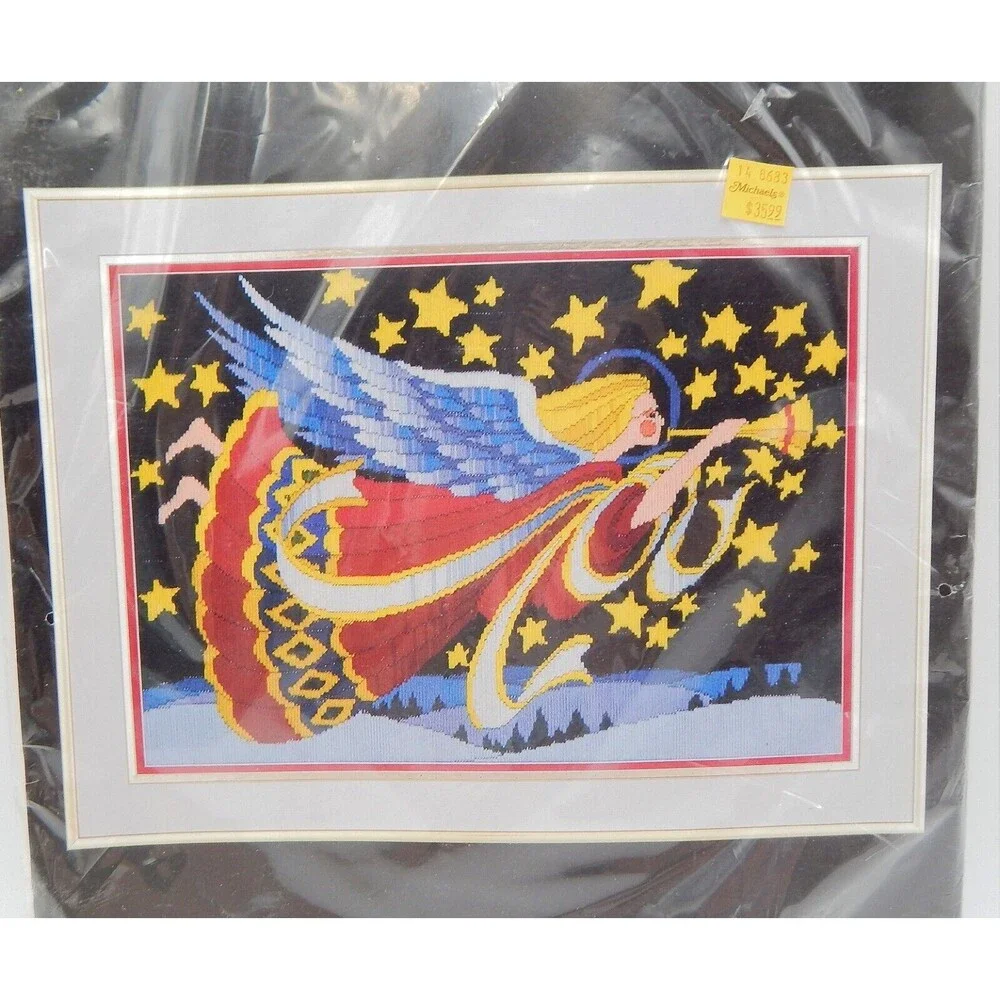Monarch Horizons Clarissa 1995 Janlynn Angel Trumpet Longstitch LS231